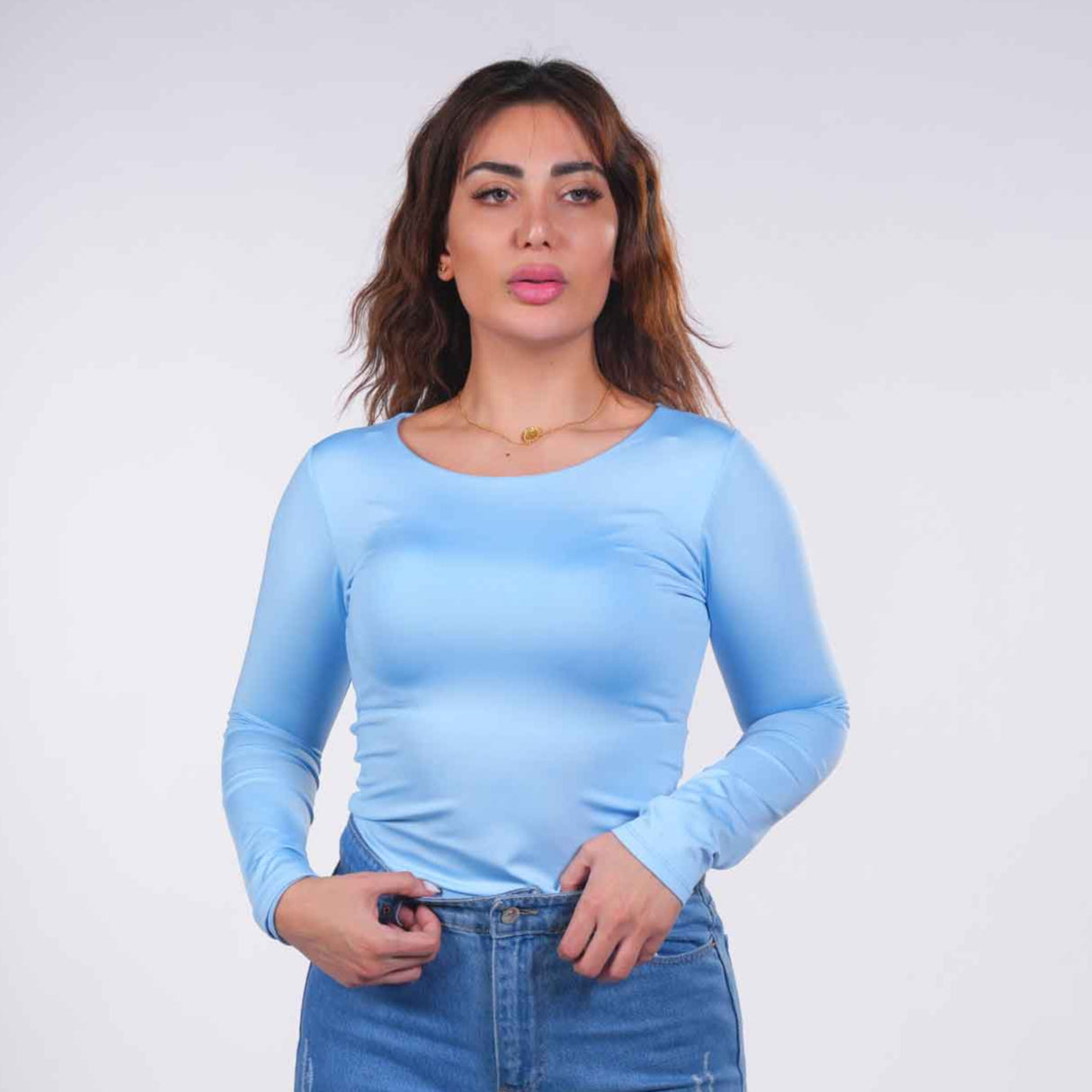 Rounded neck basic