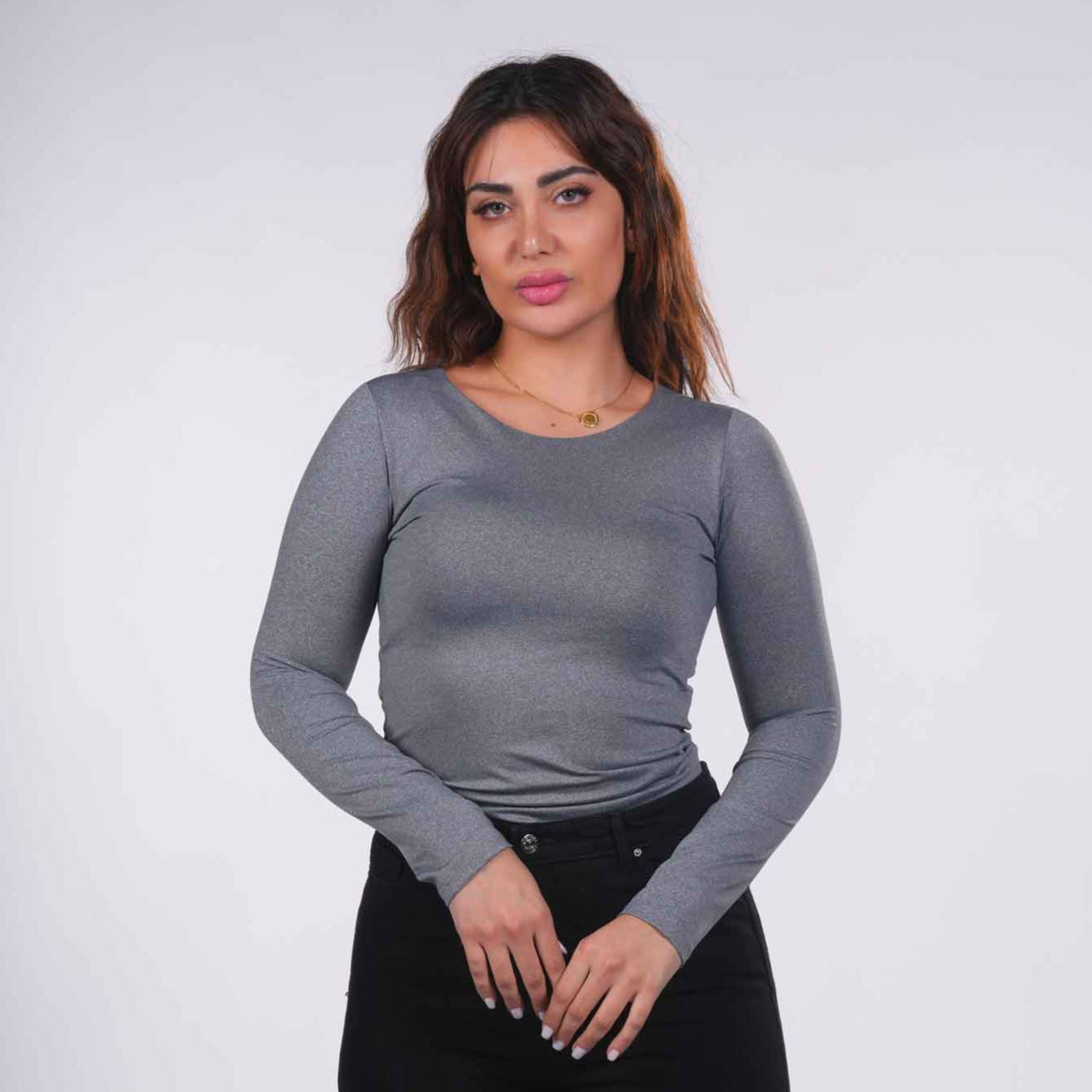 Rounded neck basic