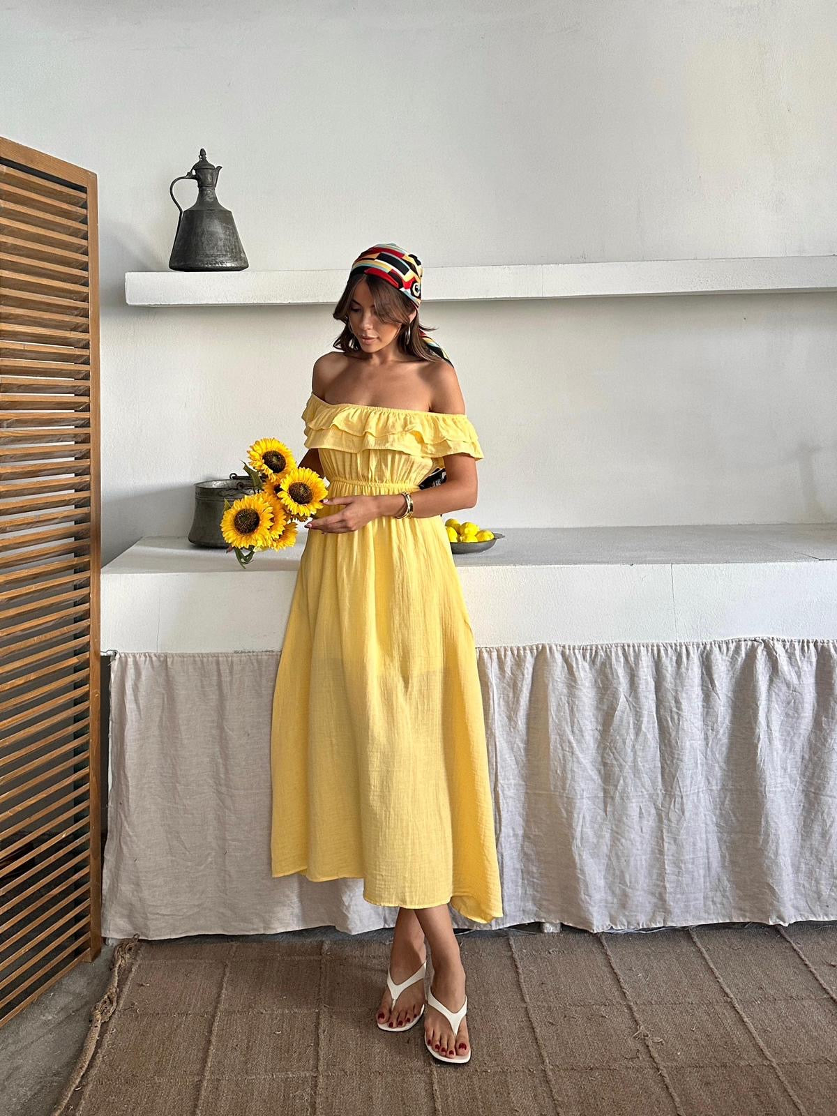 Off shoulder dress