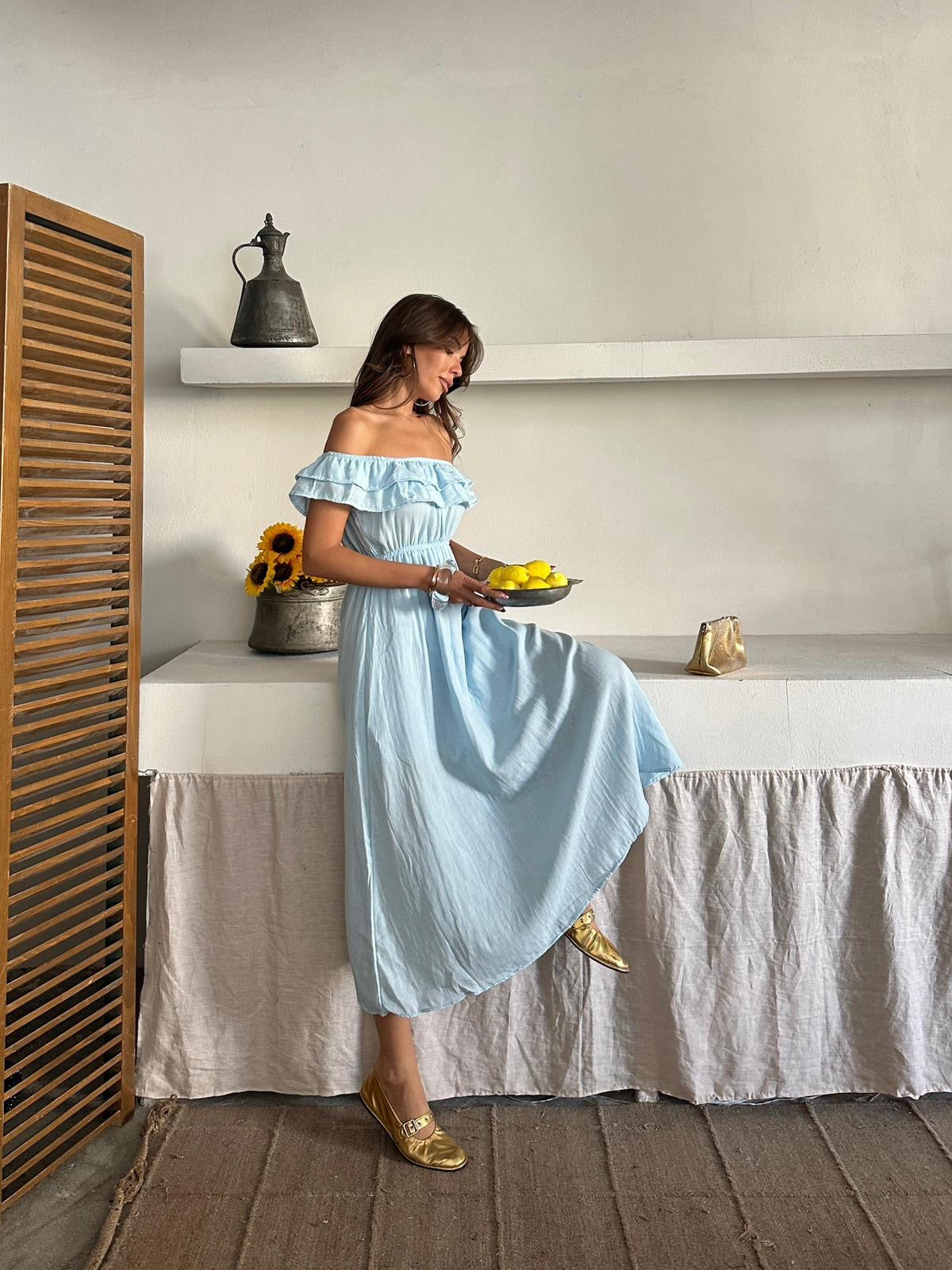 Off shoulder dress