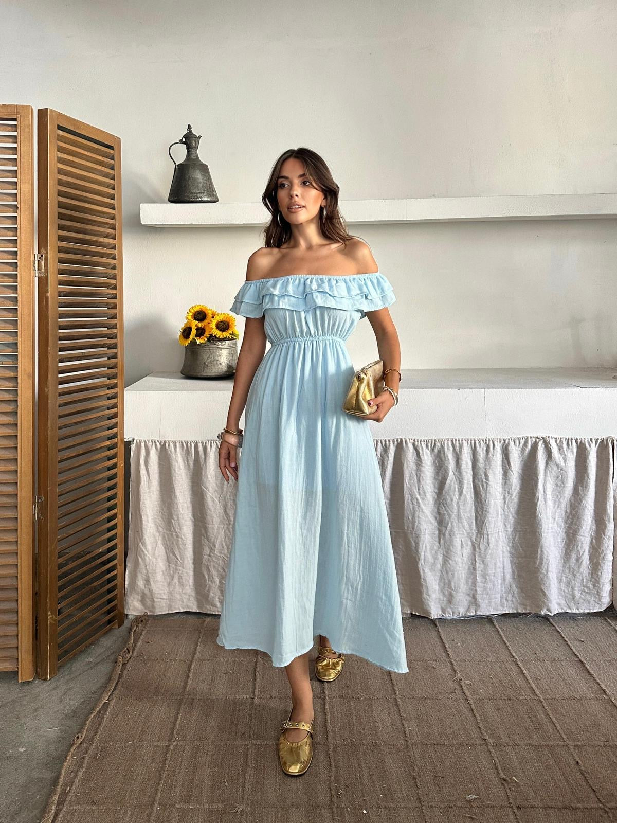 Off shoulder dress