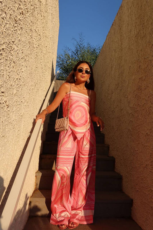 Marble pink set