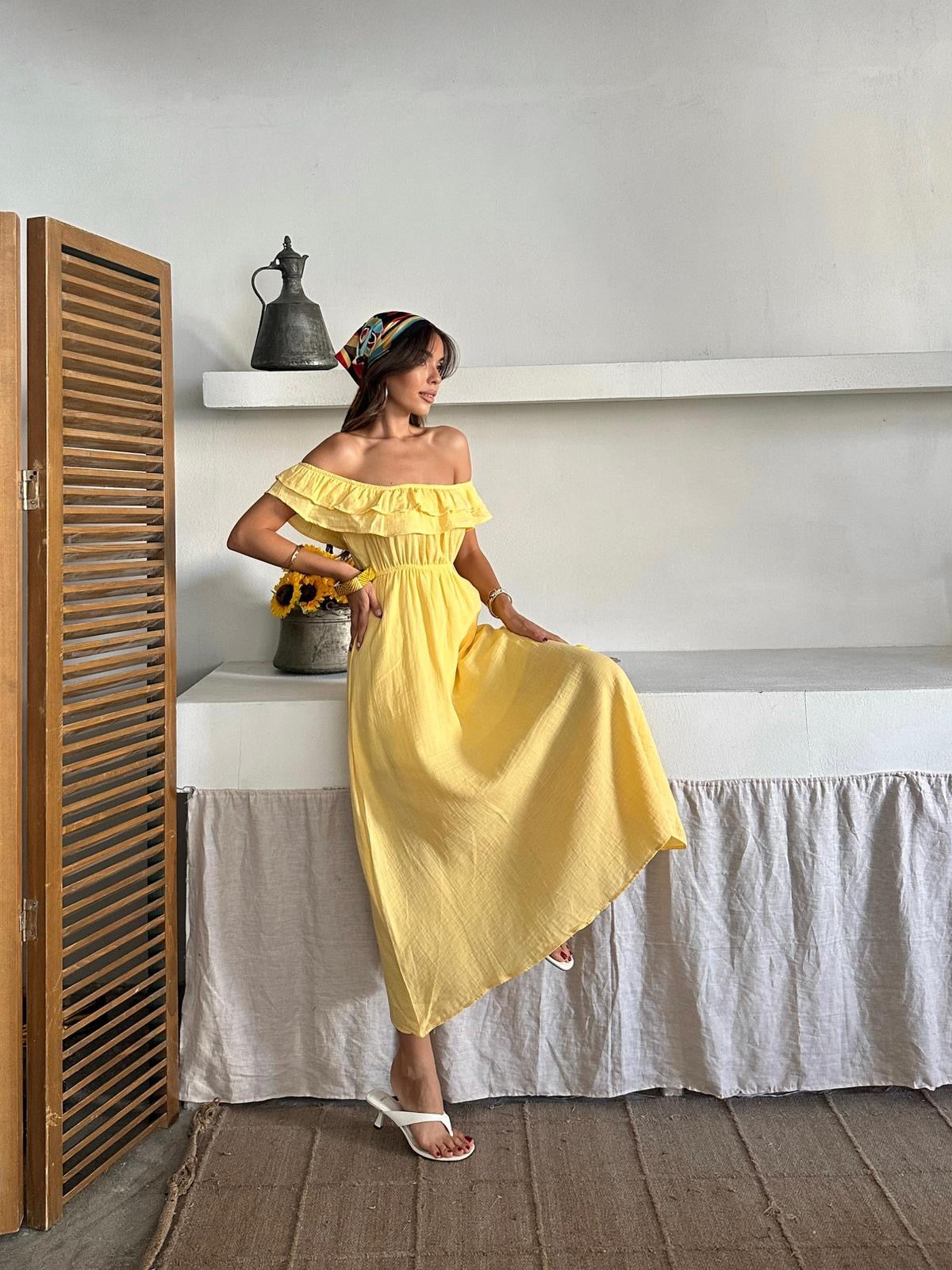 Off shoulder dress